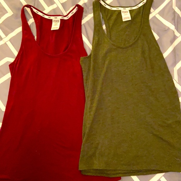 Pink from VS tank tops X’s 2 - Picture 1 of 3